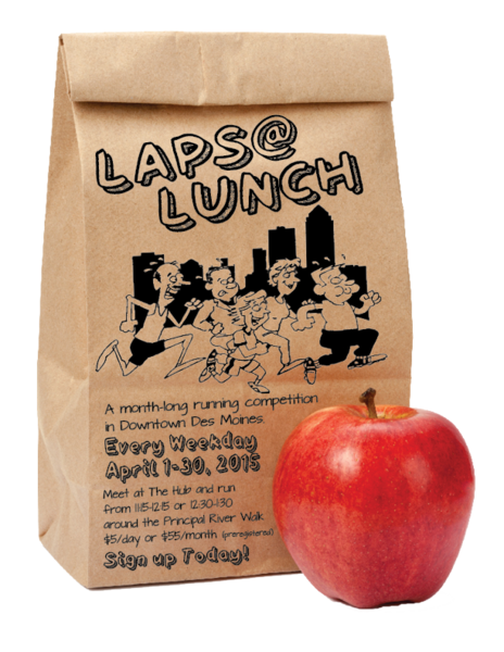 Laps @ Lunch logo